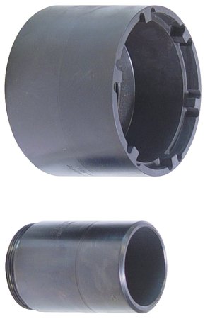 Klann 6kolíková zásuvka pojistné matice s vodicí trubkou, Ø 91 mm 2451123 KL-1020-40