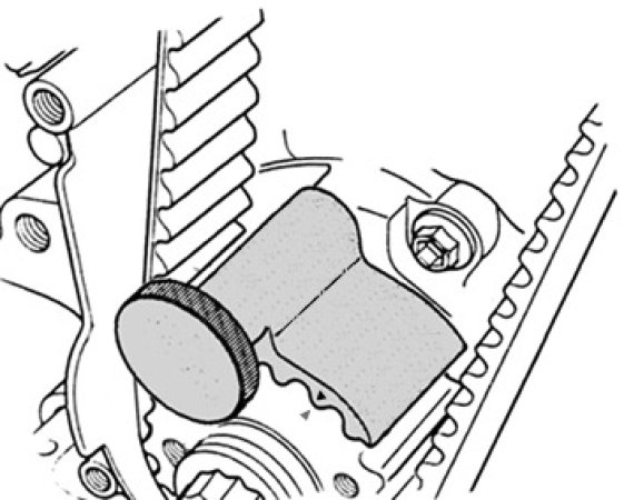 Klann Blokovací nástroj, řetězové kolo klikového hřídele, VW-Audi 3079937 KL-0280-20 A