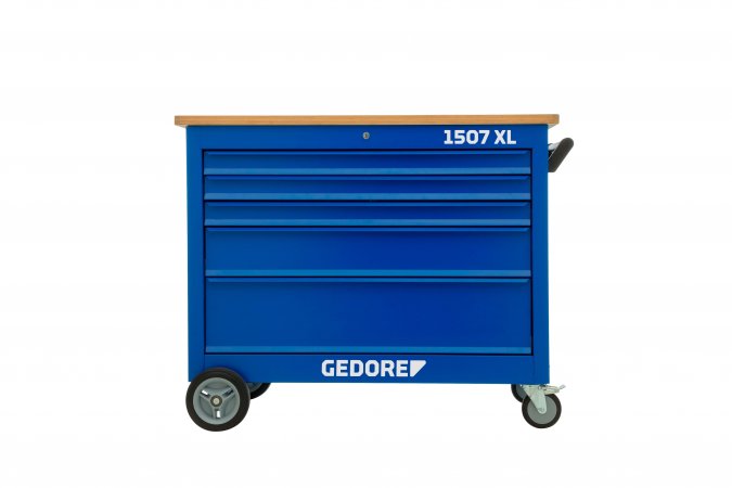 GEDORE BLUE 1507 XL Pojízdný dílenský stůl mimořádně širokých zásuvek 1507 XL 30101 3127826