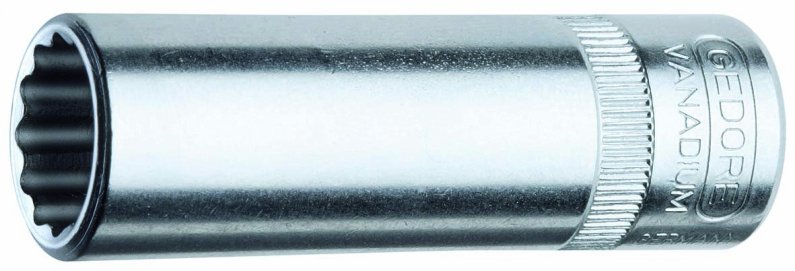 GEDORE BLUE D 20 L Nástrčkové klíče 1/4" AF, profil UD, dvanáctihran, dlouhé provedení D 20 L 1/2AF 1965409