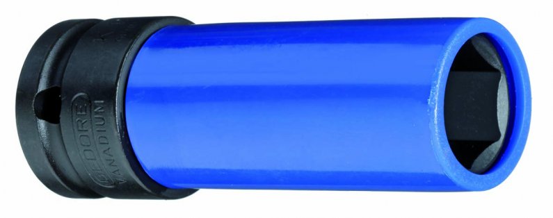 GEDORE BLUE K 19 LS Průmyslové hlavice 1/2" s ochranným obalem šestihran, dlouhý K 19 LS 17 2178214