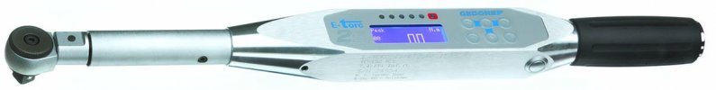 GEDORE BLUE ET2SA Elektronický momentový klíč E-torc 2-1000 N·m / 1,5-750 lbf·ft, s měřením úhlu pootočení ET2SKA 150 2795612