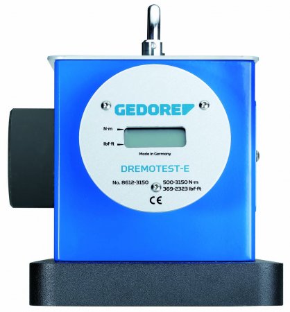 GEDORE BLUE 8612 Elektronický tester utahovacího momentu DREMOTEST E 0,2–3150 N·m / 1,8 lbf·in až 2323 lbf·ft 8612-3150 2529858