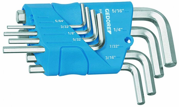 GEDORE BLUE H 42-88 A Sada šestihranných klíčů pro šrouby s vnitřním šestihranem H 42-88 A 1505424