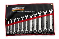 STAHLMANN professional tools ST 8400.11S Ráčnové očkoploché klíče, sada 8-19 MM ST 8400.11S ST8400.11S