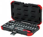 GEDORE RED R49003033 Sada nástrčných klíčů 1/4" 33 dílů R49003033 3300051