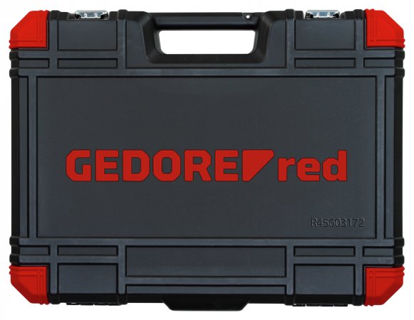 GEDORE RED R45603172 Sada nástrčných klíčů 1/4" + 3/8" + 1/2" 172 dílů R45603172 3300058