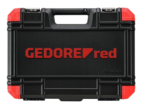 GEDORE RED R68003075 Sada šroubovacích nástrojů TX 1/4" + 1/2" 75 dílů R68003075 3301575