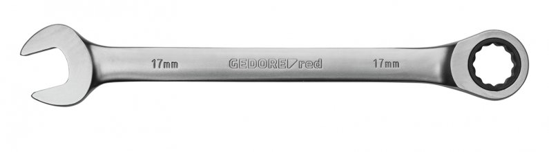 GEDORE RED R0710xxxx Otevřený očkoplochý ráčnový klíč metrický R07100080 3300828