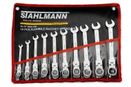 STAHLMANN professional tools ST 8500.10S Ráčnové kloubové očkoploché klíče, sada 8-19 MM ST8500.10S ST8500.10S