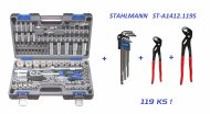 STAHLMANN professional tools ST 1412.119S akční sestava nářadí, 119 ks ST 1412.119S ST1412.119S
