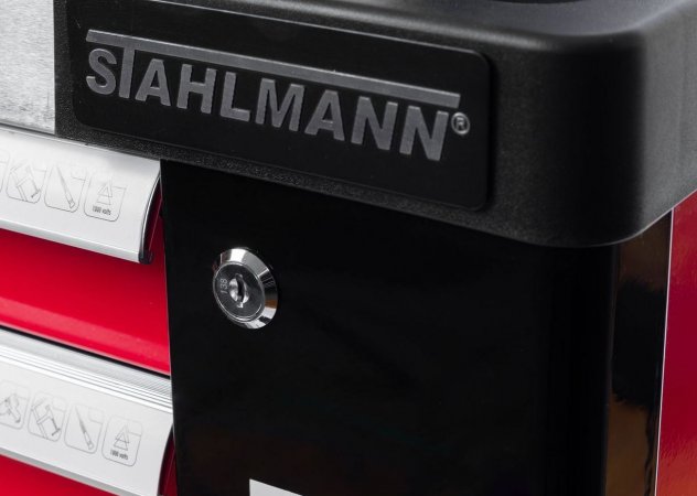 STAHLMANN professional tools ST 1285.H  montážní vozík HANDY  + 285 ks nářadí v pěnových organizérech ST 1285.H ST1285.H